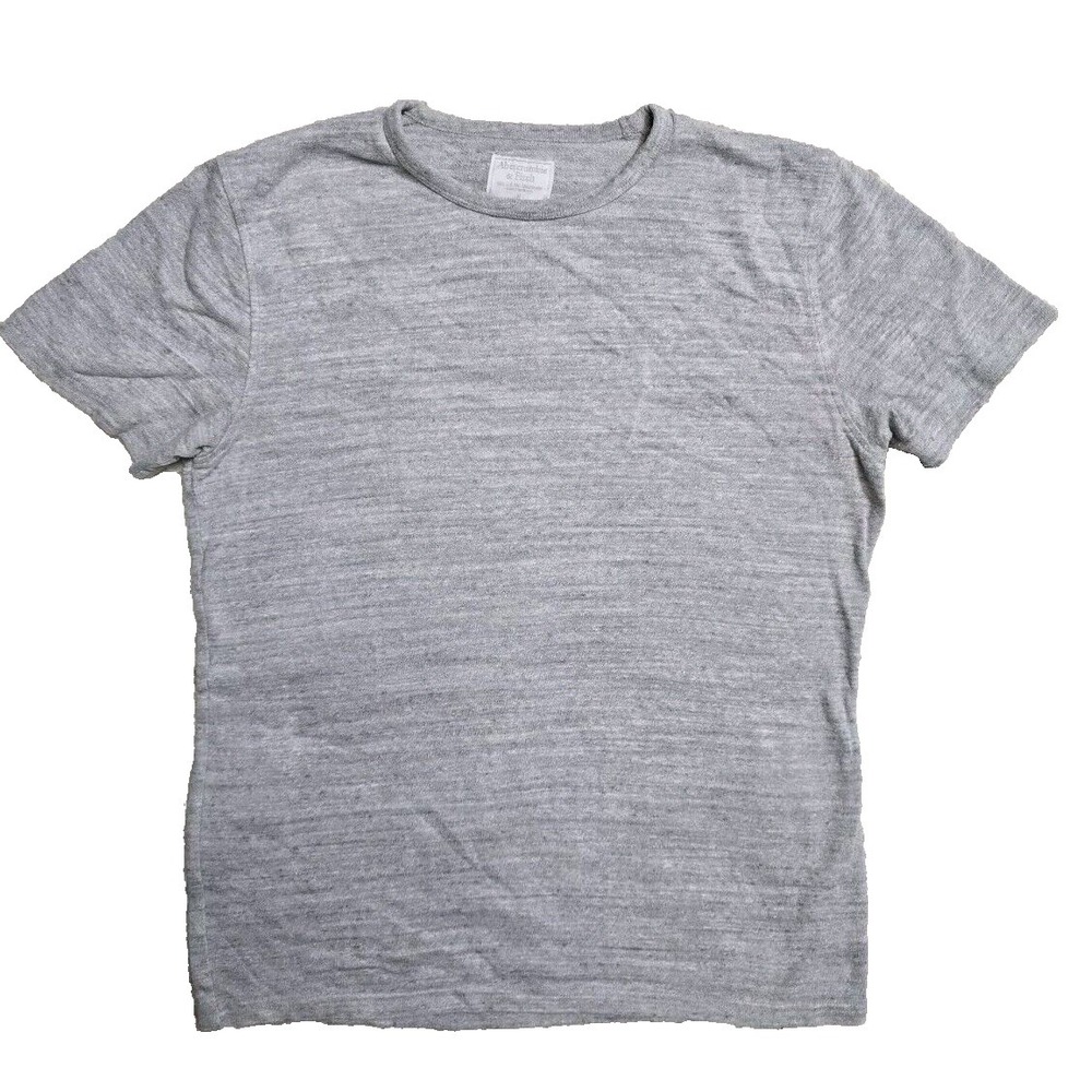 Abercrombie Fitch Men's  Tshirt Knit Gray M